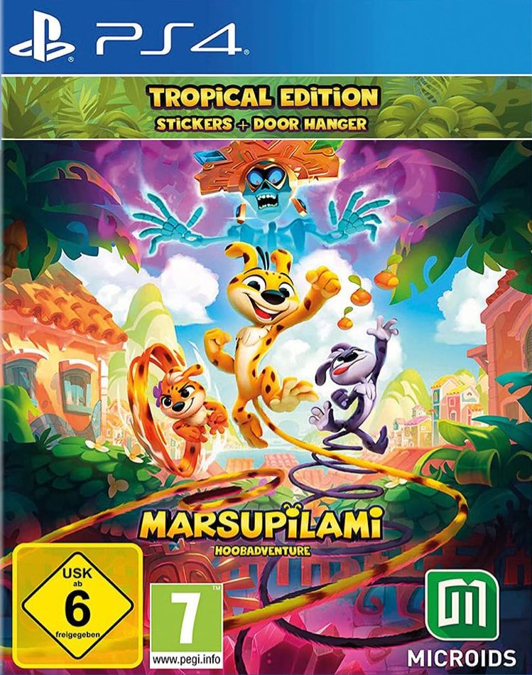 PS4 Marsupilami - Hoobadventure - Tropical Edition 