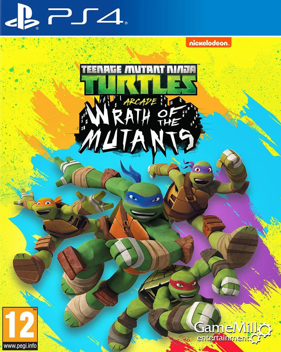PS4 Teenage Mutant Ninja Turtles Arcade - Wrath of the Mutants 