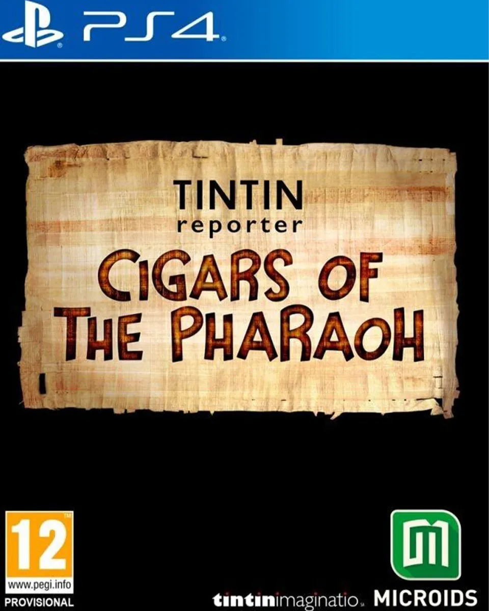 PS4 Tintin Reporter - Cigars of the Pharaoh 