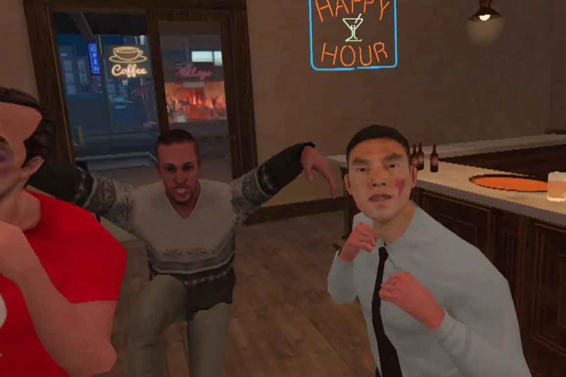 PS4 Drunkn Bar Fight VR 