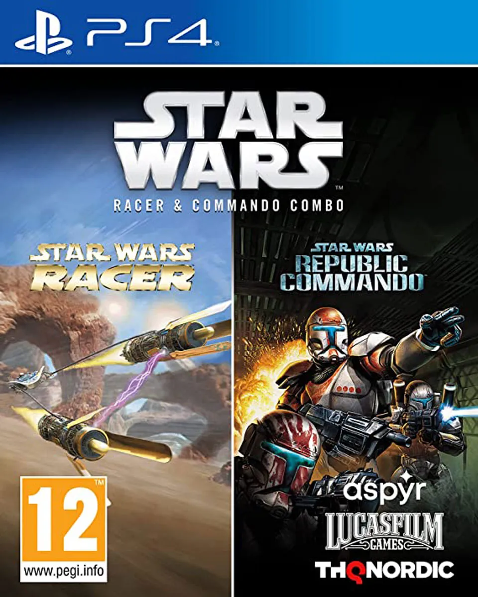 PS4 Star Wars Racer and Republic Commando Combo
