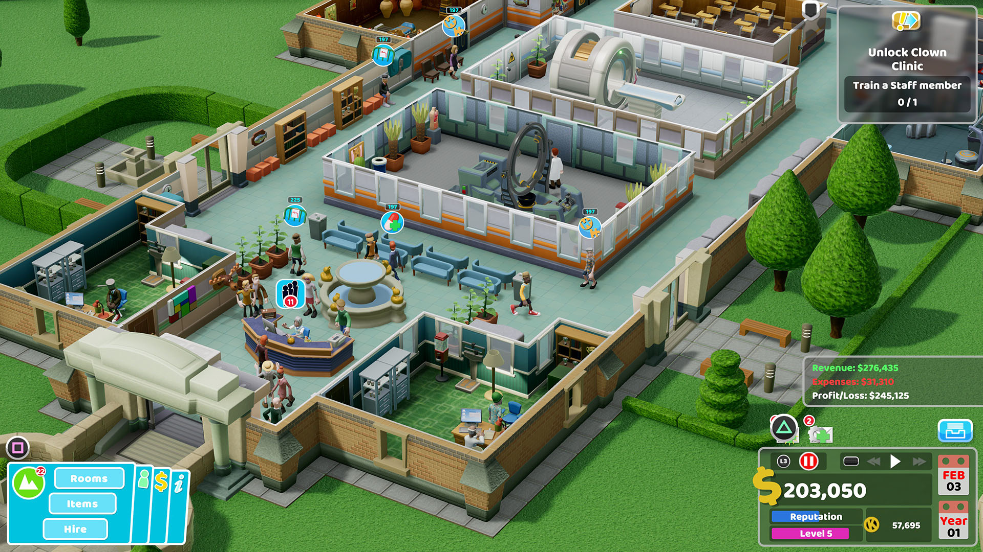 Switch Two point Hospital 