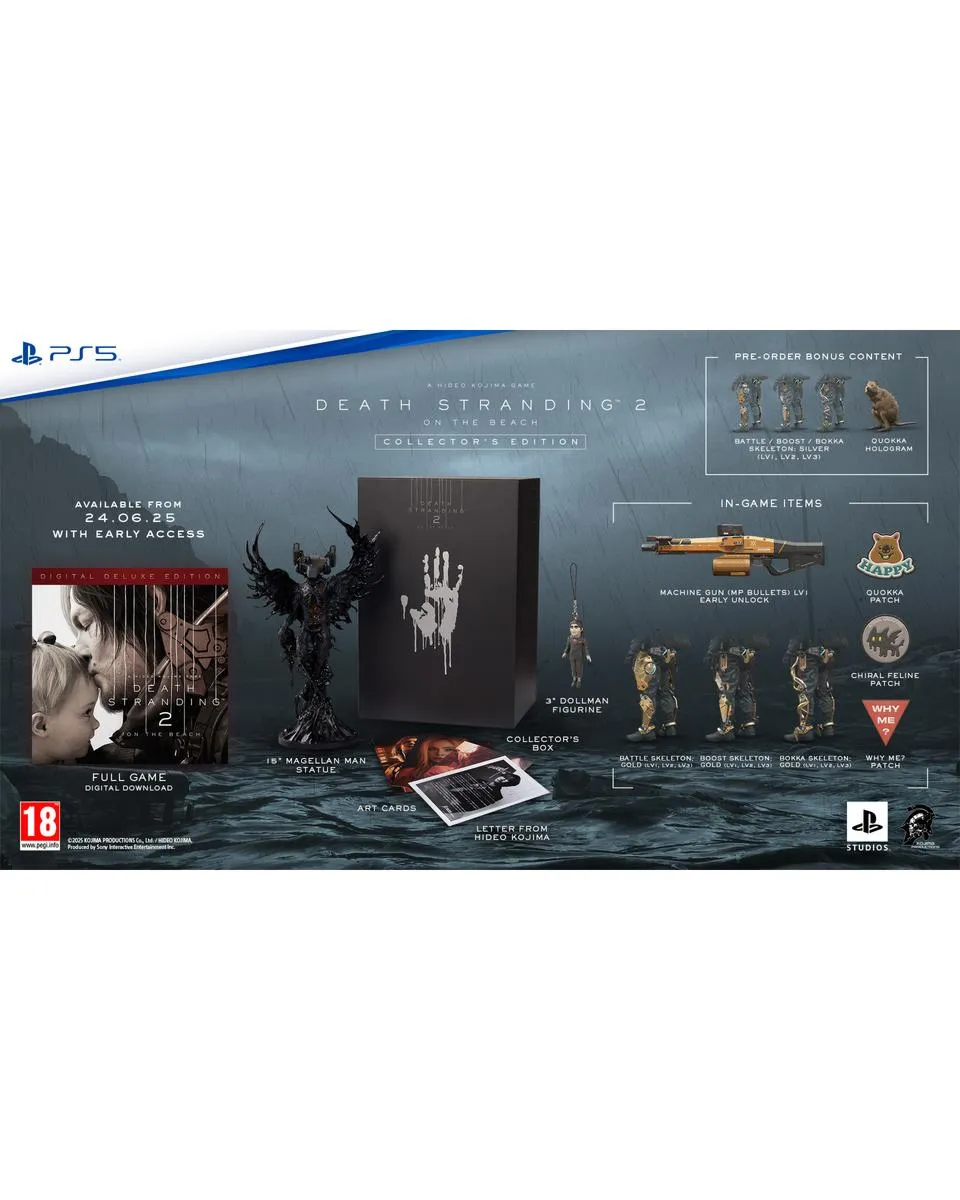 PS5 Death Stranding 2 - On the Beach - Collectors Edition 