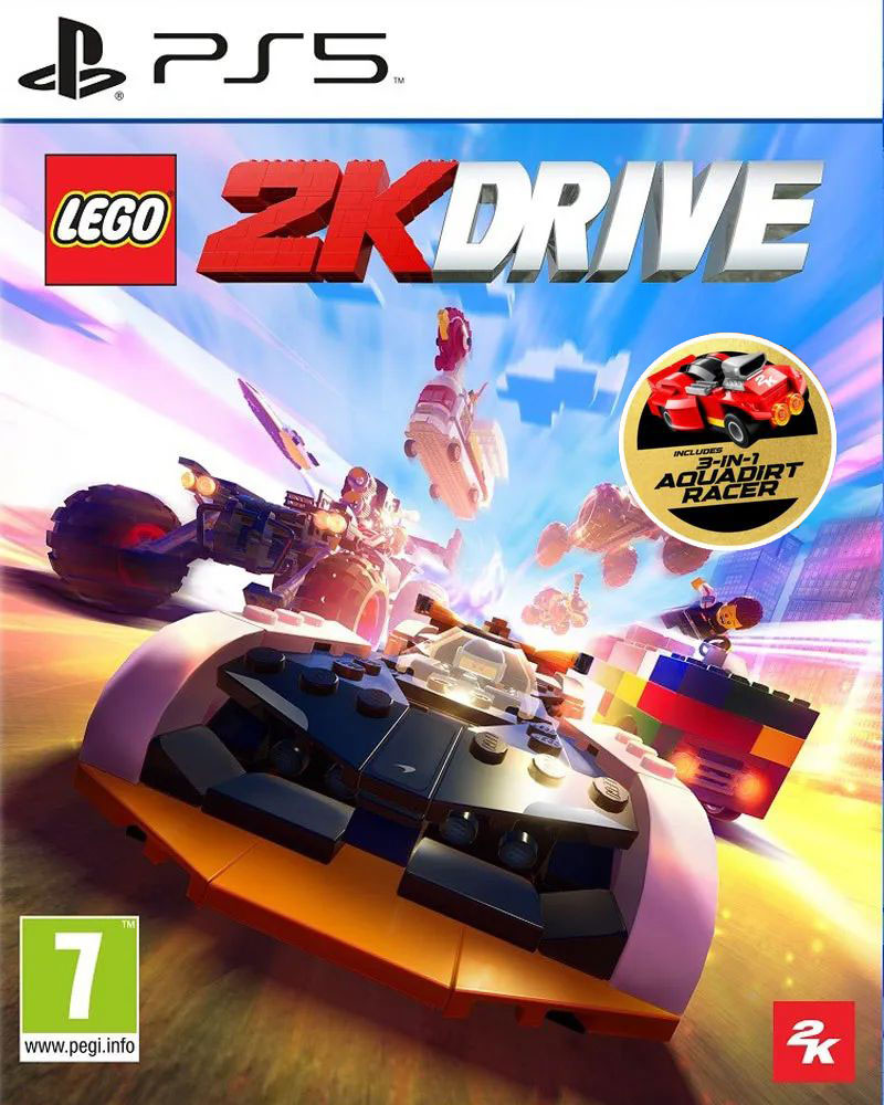 PS5 LEGO 2K Drive - Special Edition with Aquadirt Toy 