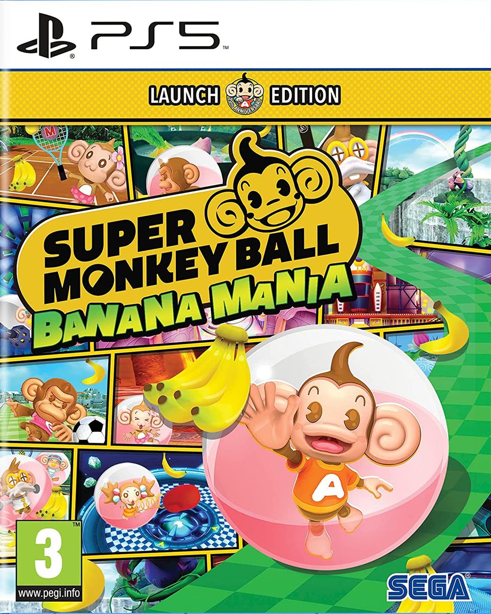 PS5 Super Monkey Ball - Banana Mania - Launch Edition 