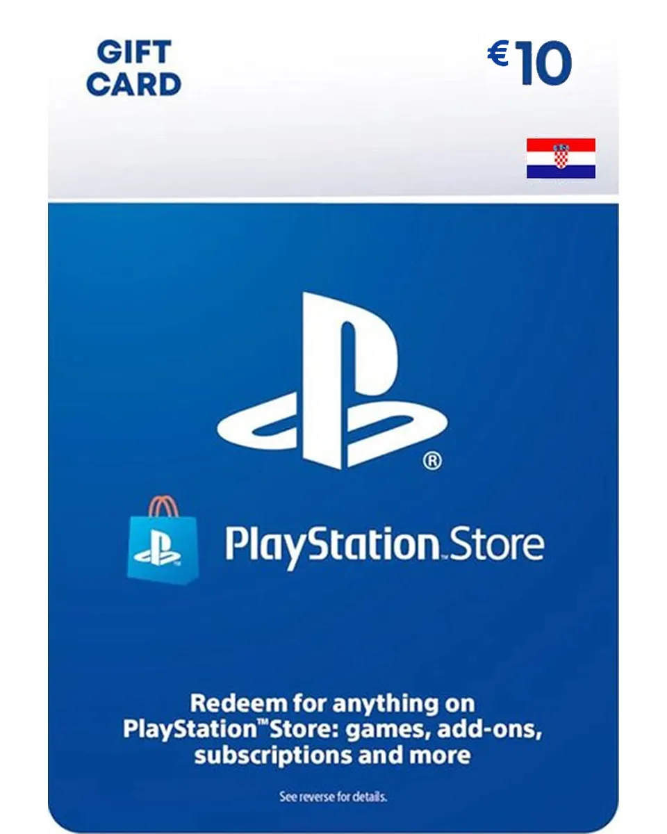 PlayStation Network PSN Card €10 (HR) - Digital Code