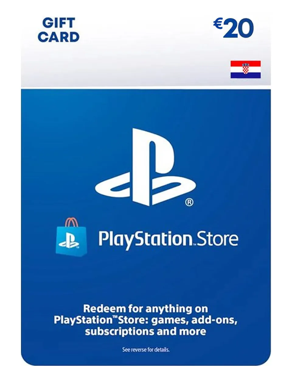 PlayStation Network PSN Card €20 (HR) - Digital Code