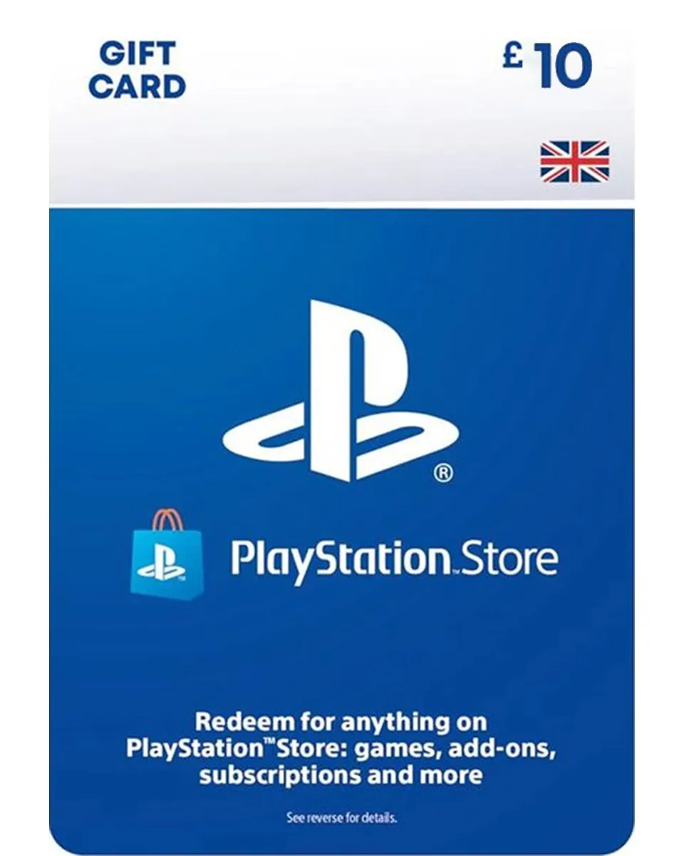 PlayStation Network PSN Card £10 (GBP) - Digital Code
