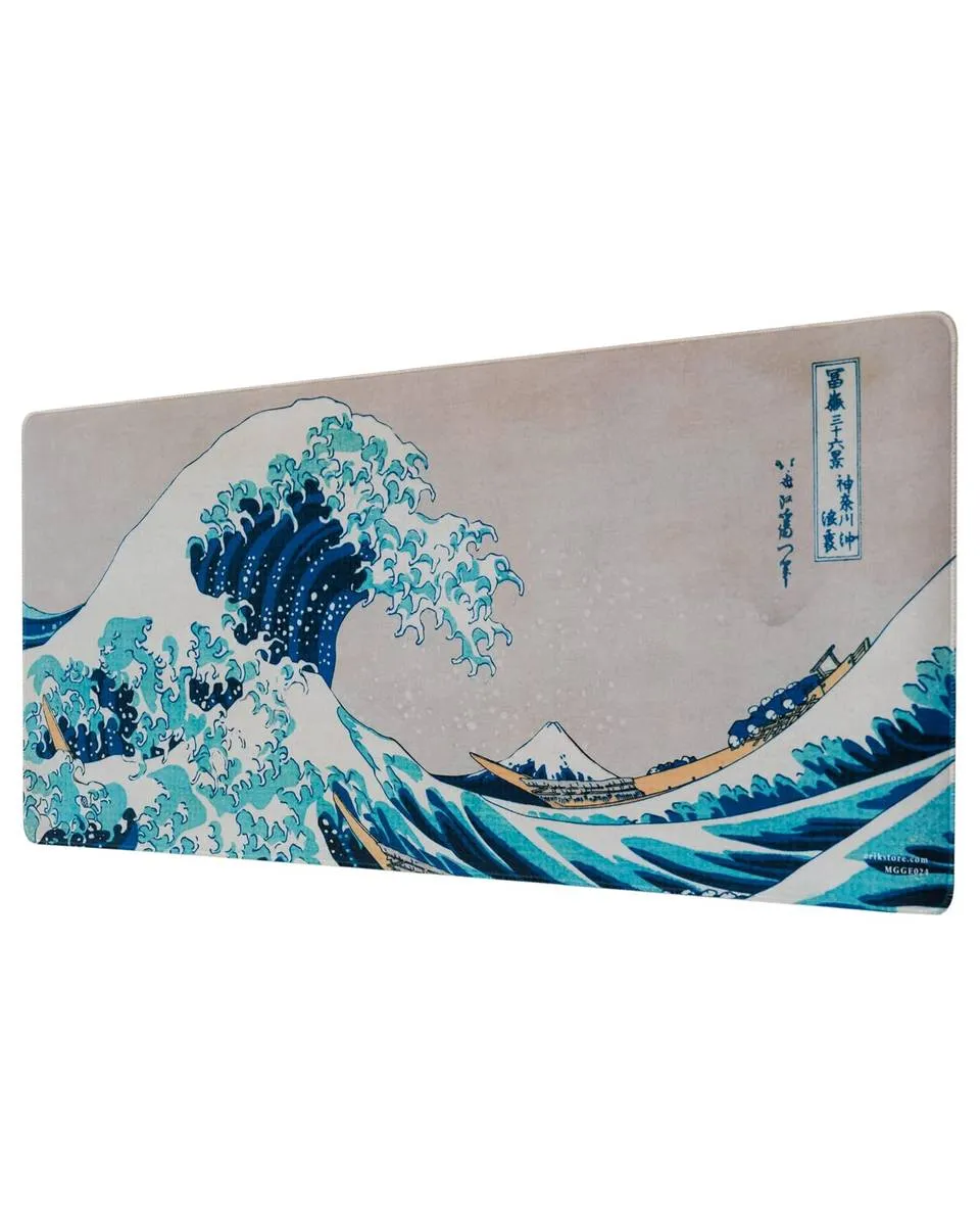 Podloga Japanese Art - The Great Wave of Kanagawa Hokusai - XL Desk Pad 