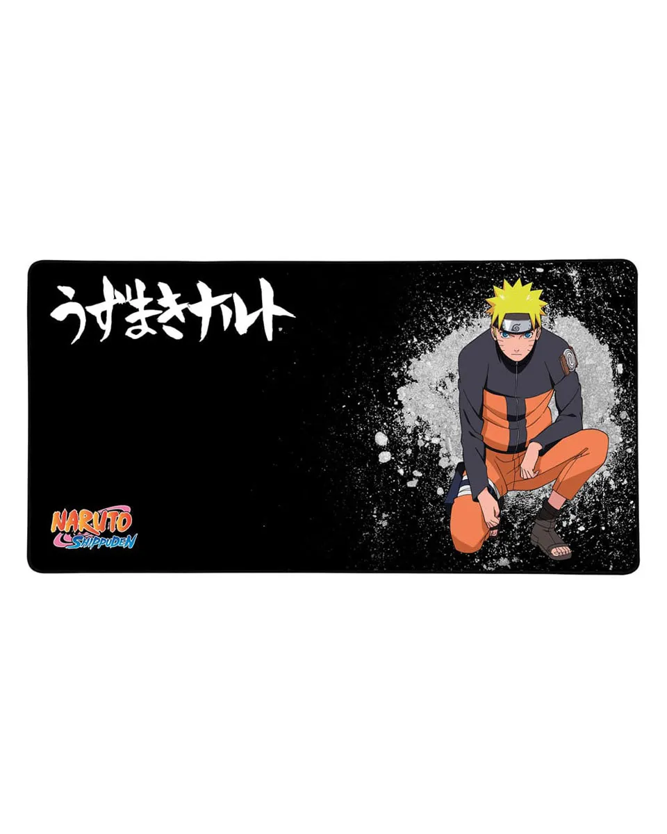 Podloga Konix - Naruto Shippuden - Naruto - XXL Desk Mat Black & Orange 