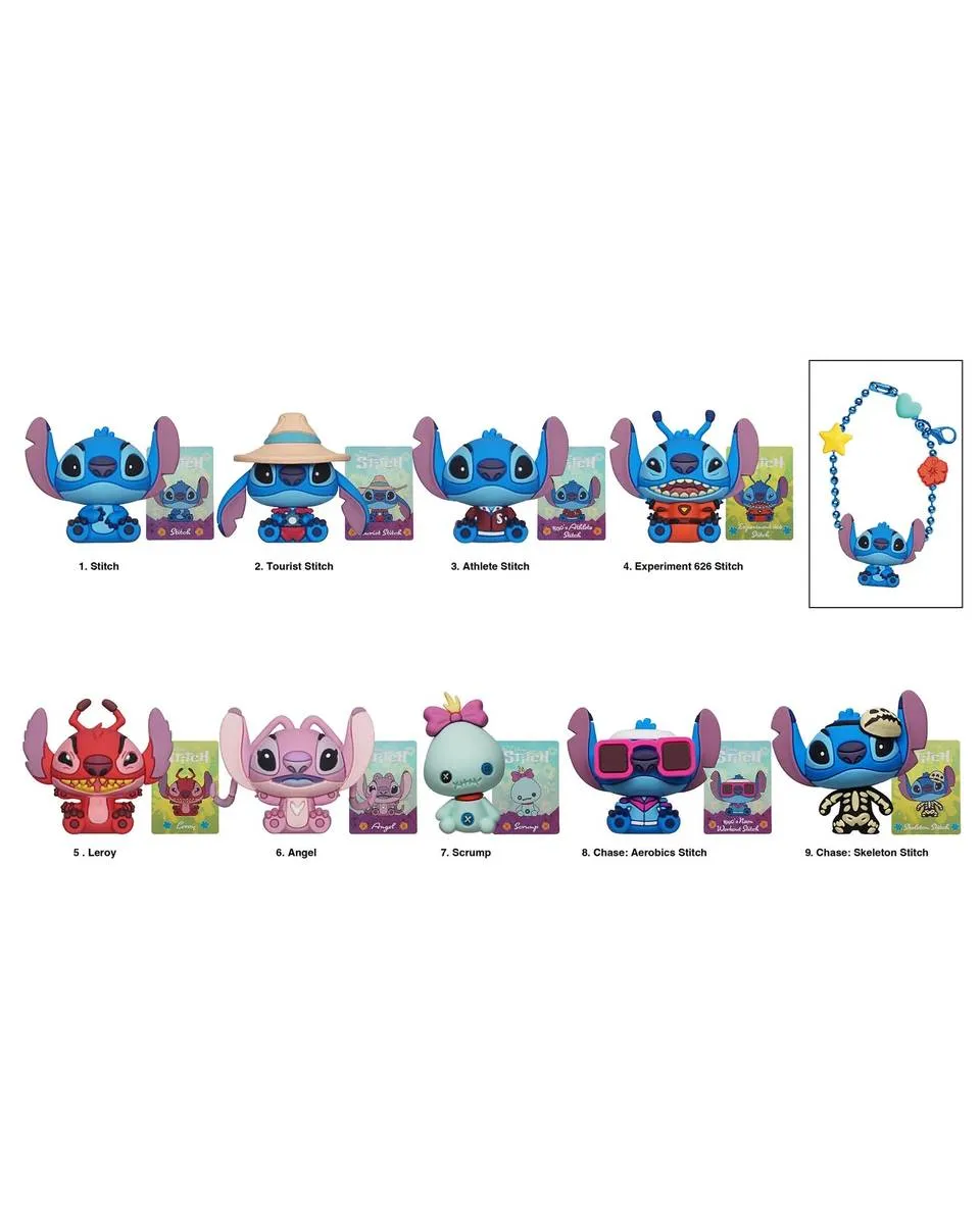 Privezak Disney - Lilo & Stitch - Charm Bag Clip 