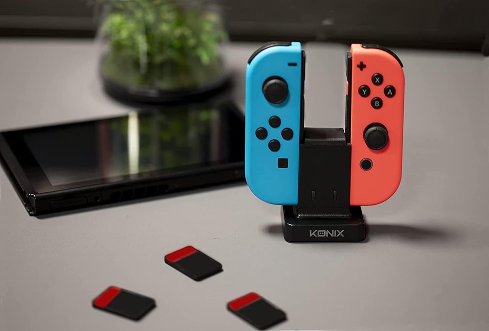 Punjač za Gamepad Konix - Mythics - Dual Joy-Con Charge Base 