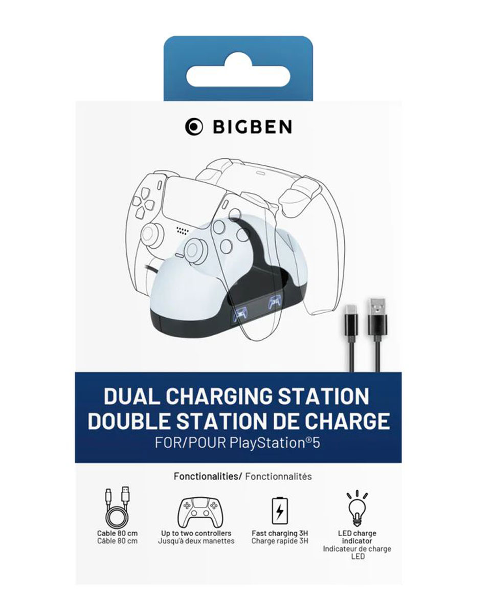 Punjač za Gamepad Nacon - Dual Charging Station V3 Playstation 5 