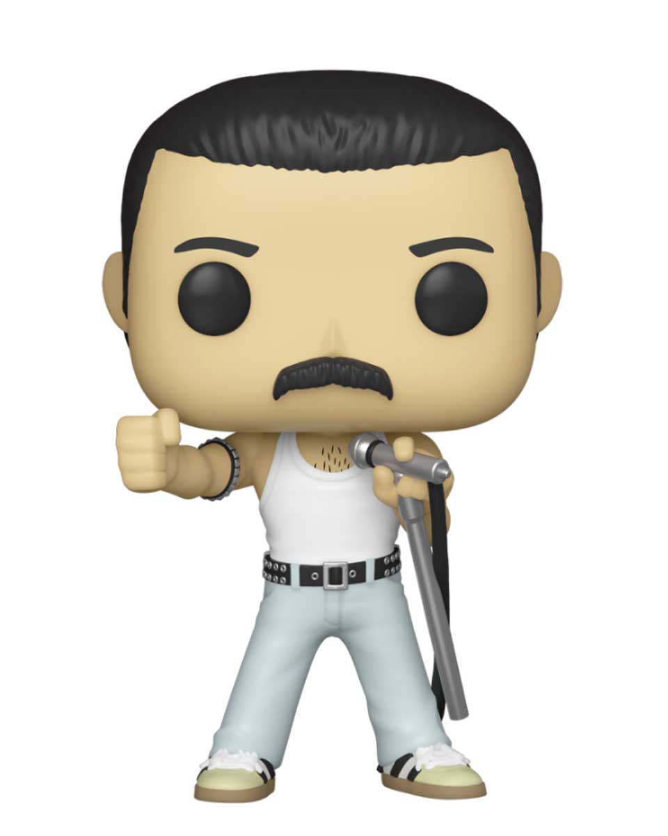 Bobble Figure Rocks - Queen POP! - Freddie Mercury Radio Gaga 