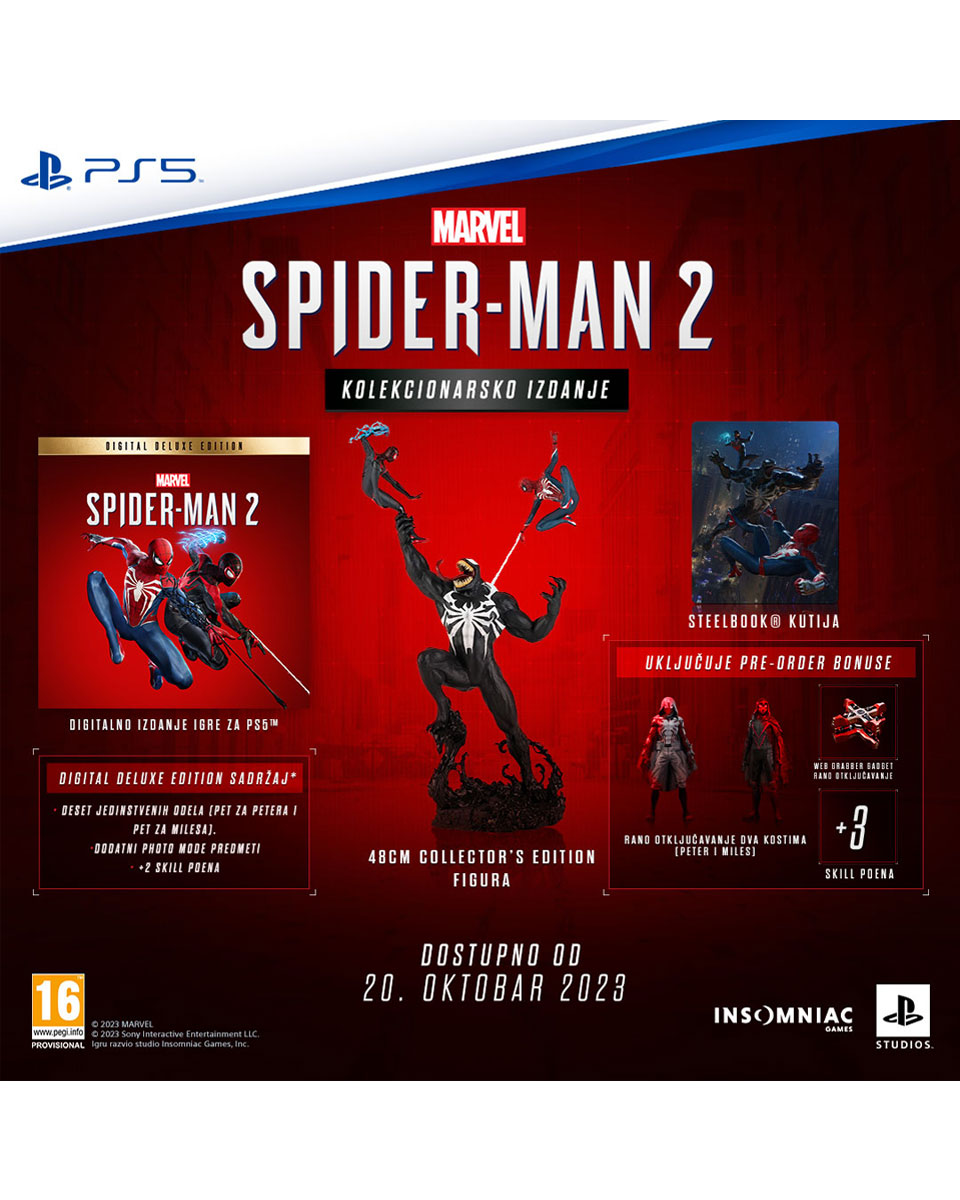 PS5 Marvel’s Spider-Man 2 - Collector's Edition 