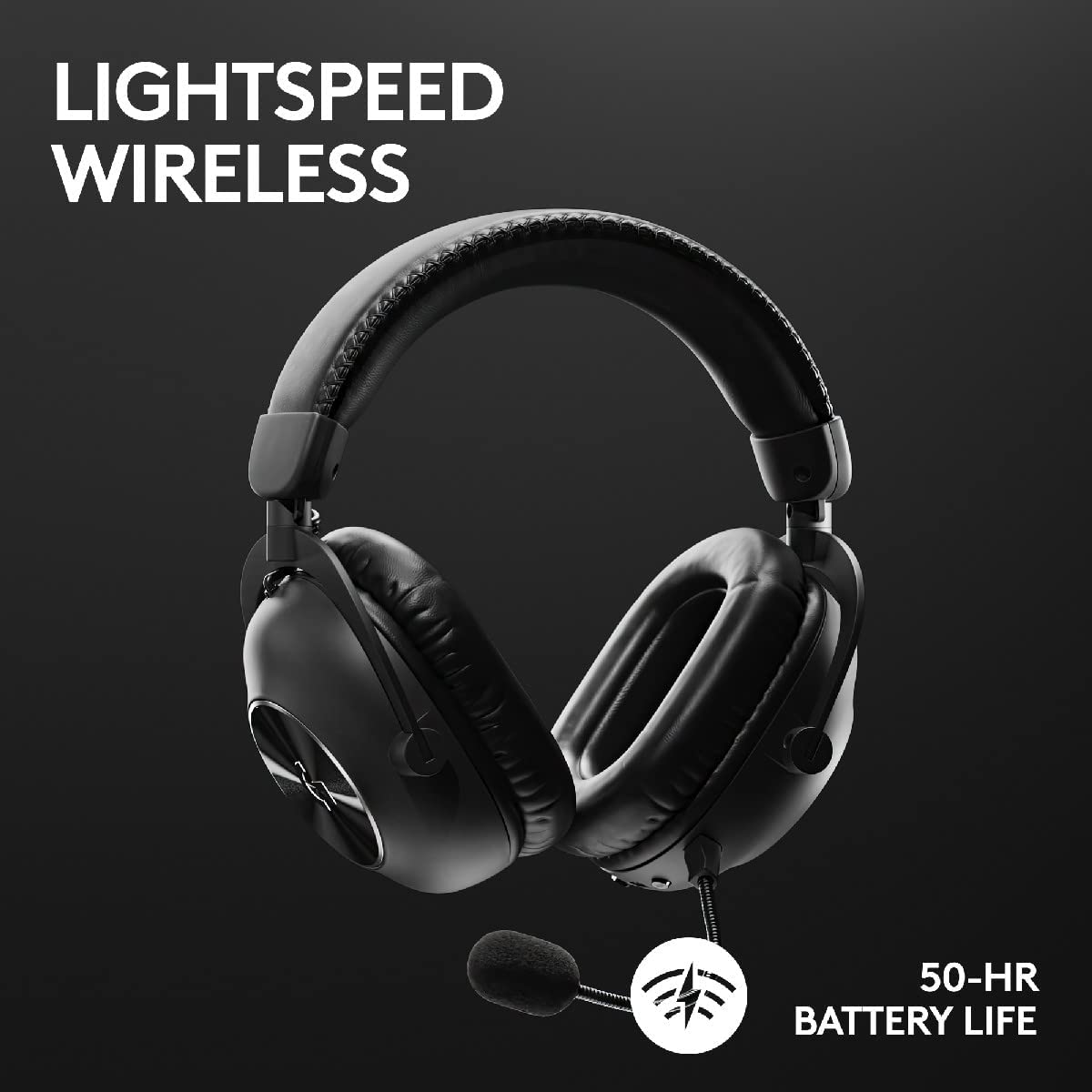 Slušalice Logitech G PRO X 2 Wireless Lightspeed - Black 