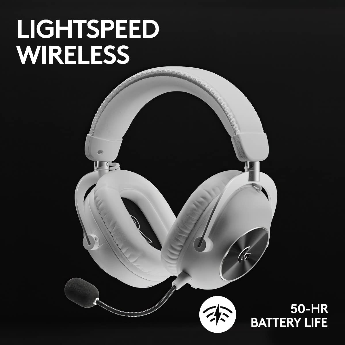 Slušalice Logitech G PRO X 2 Wireless Lightspeed - White 