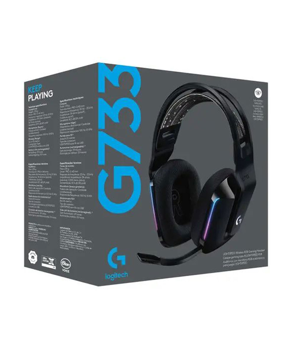 Slušalice Logitech G733 Black 