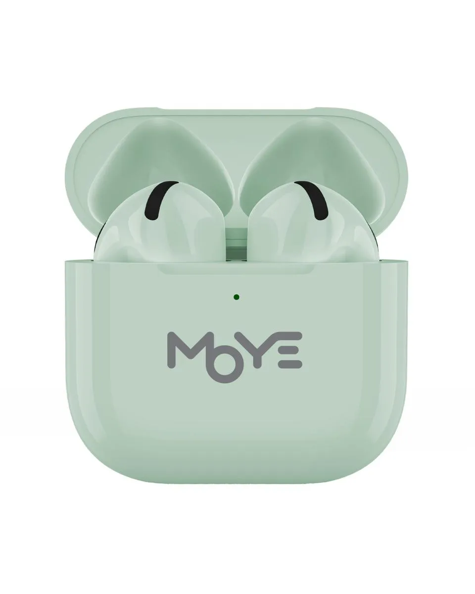 Slušalice Moye Aurras 3 Lite - Green Bežične bubice 
