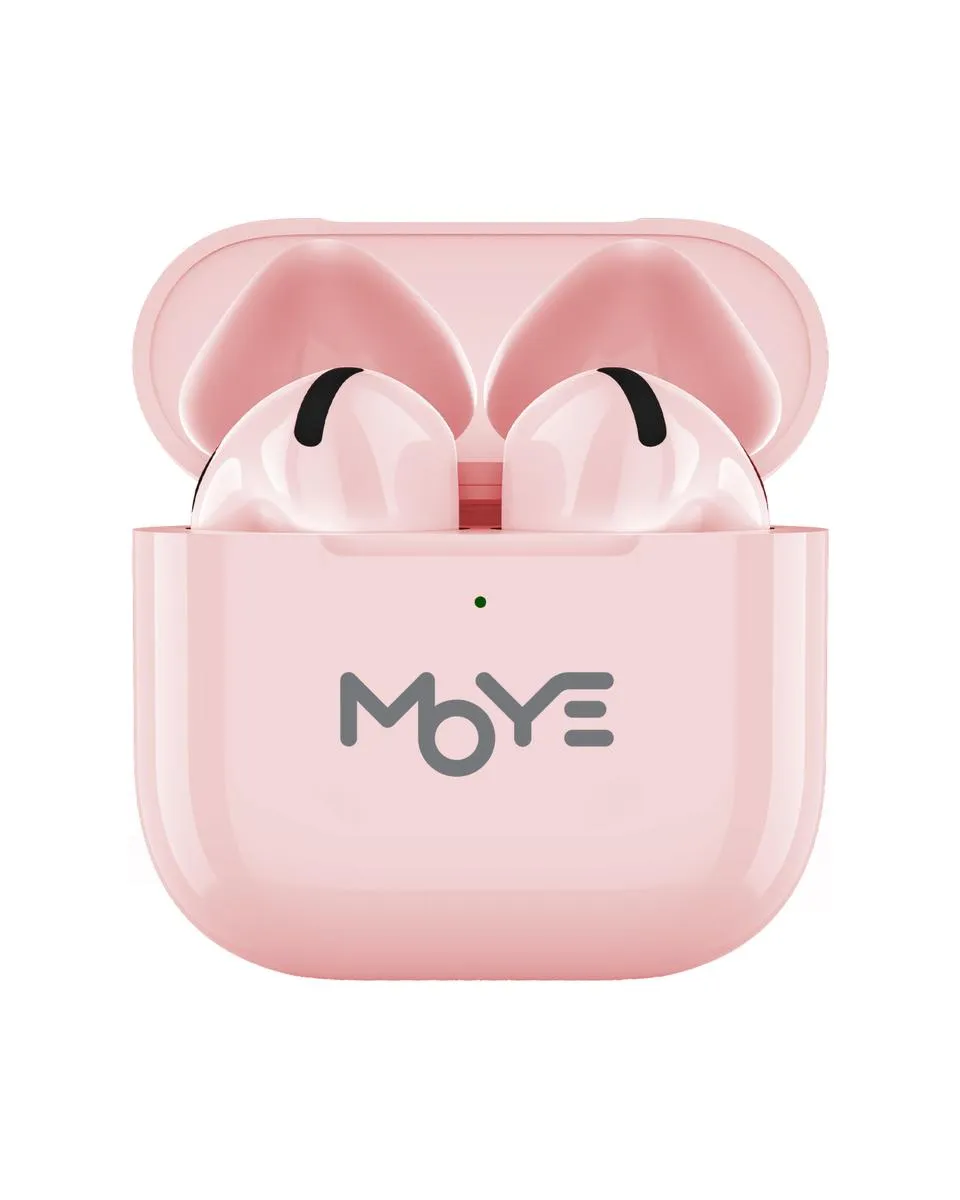 Slušalice Moye Aurras 3 Lite - Pink Bežične bubice 