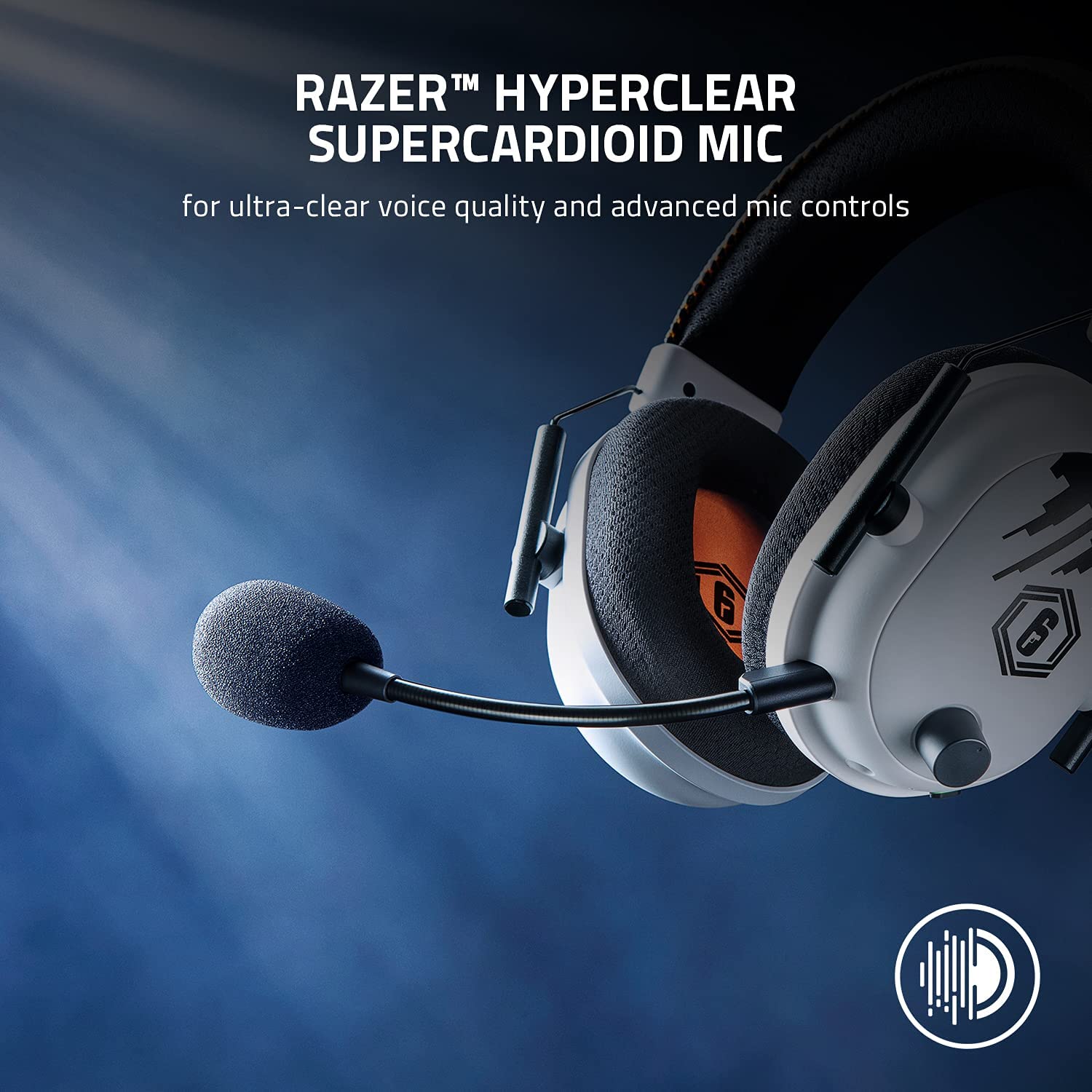 Gaming Slu alice Razer Blackshark V2 Pro Wireless Rainbow Six