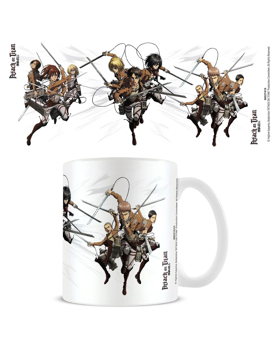 Šolja Attack On Titan - Characters 