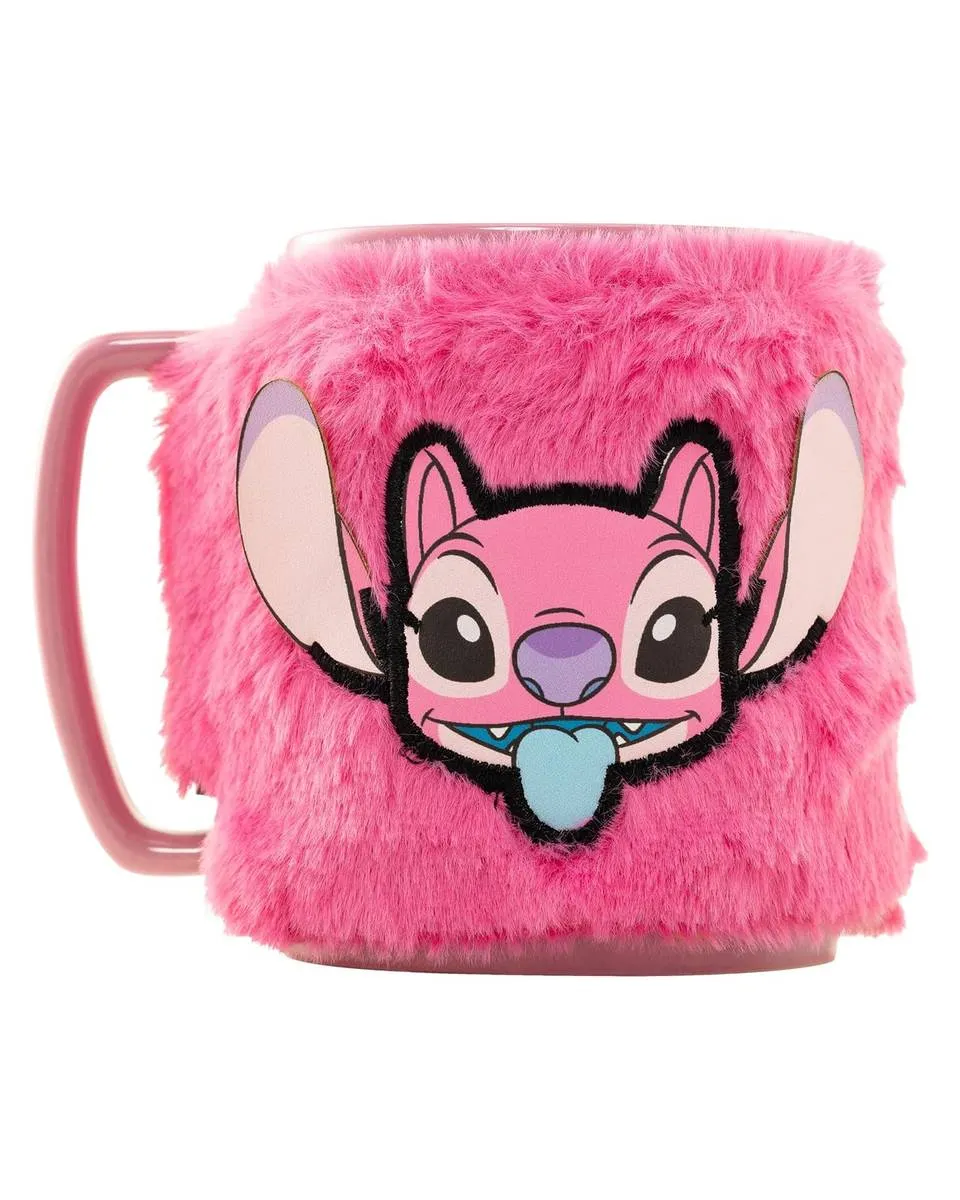 Čupava šolja Lilo & Stitch - Angel - Fuzzy Mug 