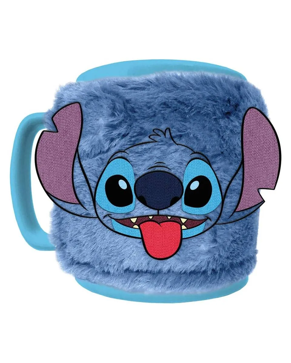 Čupava šolja Lilo & Stitch - Stitch Face - Fuzzy Mug 
