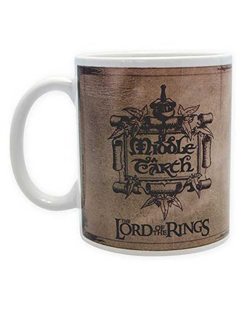 Šolja Lord of the Rings - Map Mug 