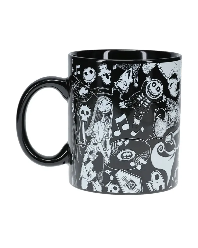 Šolja Nightmare Before Christmas - Glow in the Dark Mug XL 