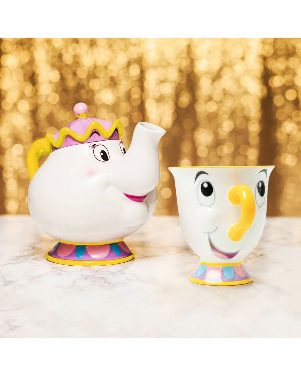 Šolja Paladone - Beauty And The Beast - Mrs Potts Teapot & Chip Mug