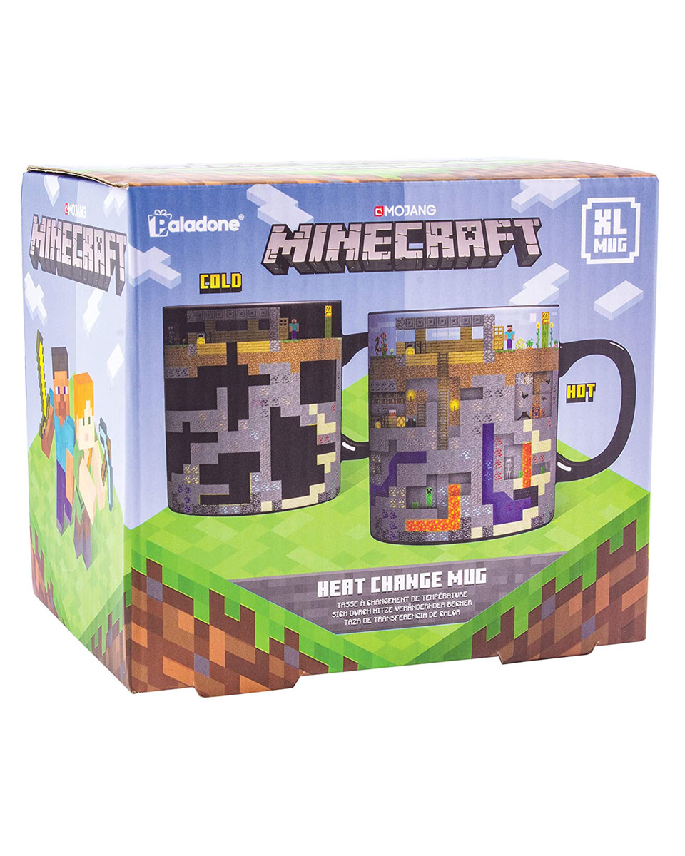 Šolja Paladone Minecraft - XL - Heat Change Mug 