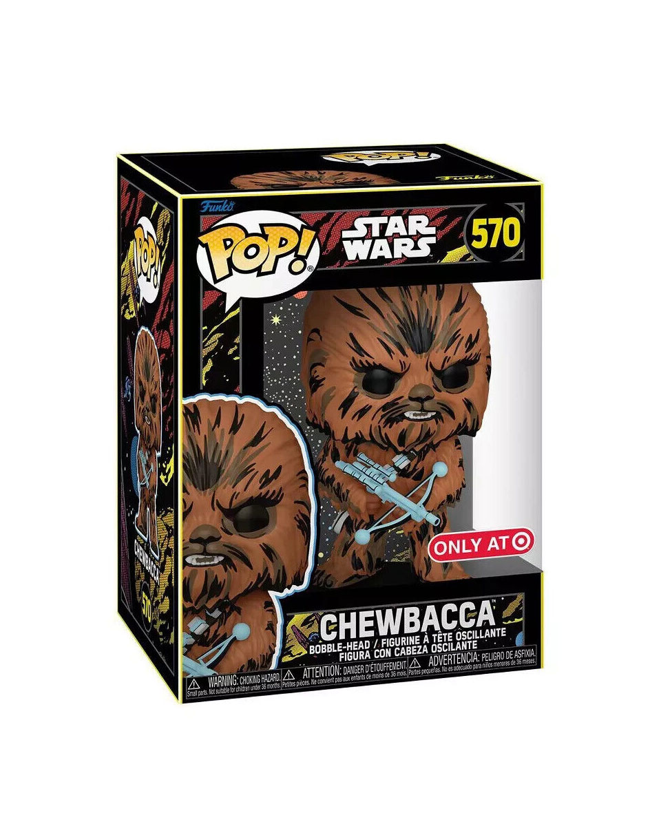 Bobble Figure Star Wars - Retro Series POP! - Chewbacca - Special Edition 