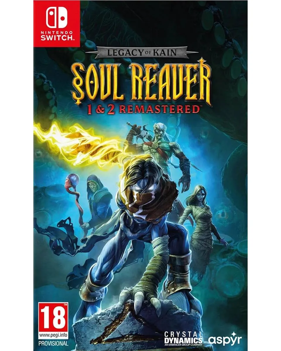 Switch Legacy of Kain - Soul Reaver 1 & 2 Remastered 