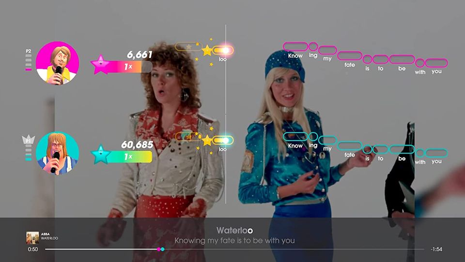 Switch Let's Sing - ABBA + 2 Mikrofona 