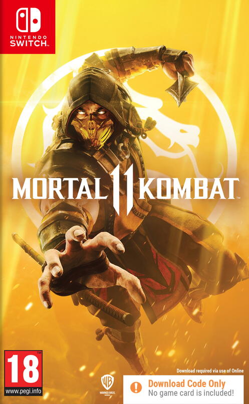 Switch Mortal Kombat 11 (Code In Box) 
