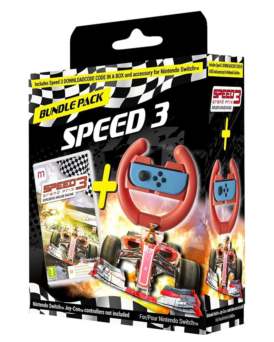 Switch Speed 3 - Code in a Box - Steering Wheel Bundle 