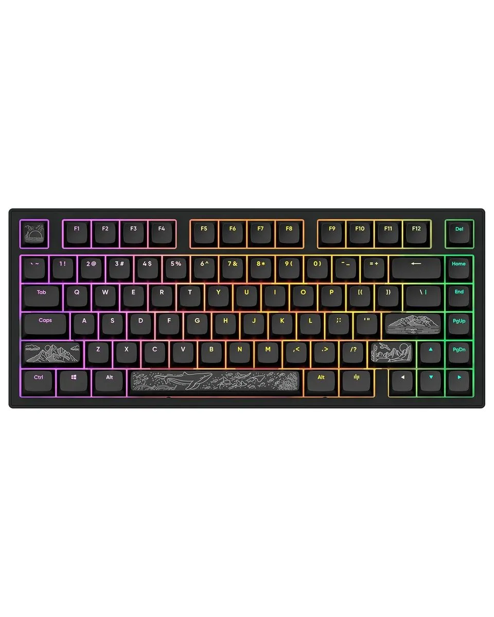 Tastatura Dark Project ALU Terra Nostra Black - Wired Gaming Keyboard (ANSI) 