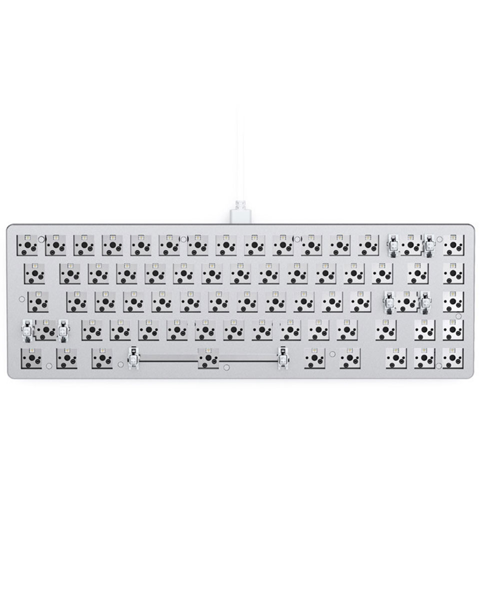 Modularna Tastatura Glorious GMMK 2 65% Barebones ANSI US - White 