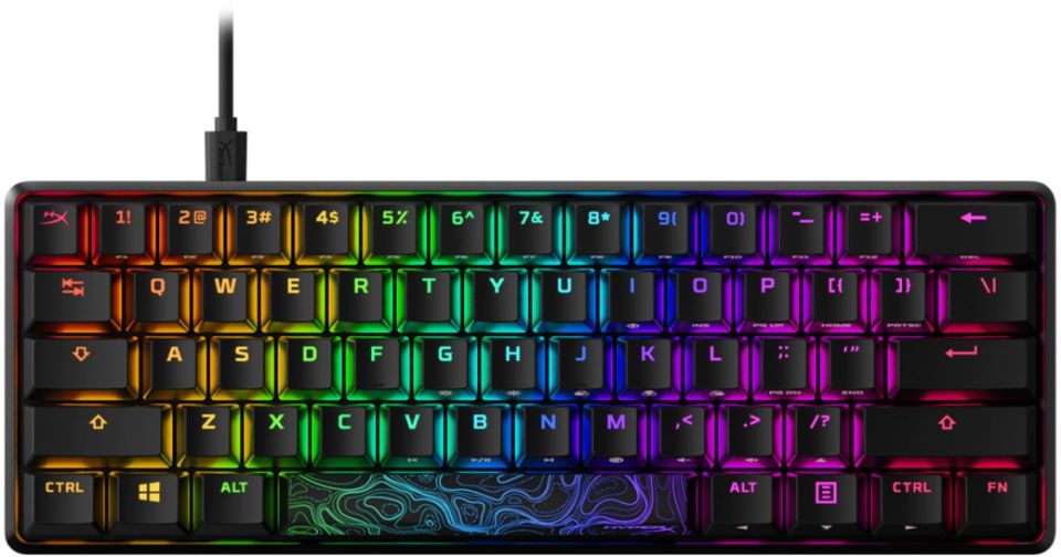 Tastatura HyperX Alloy Origins 60% - Aqua Tactile 