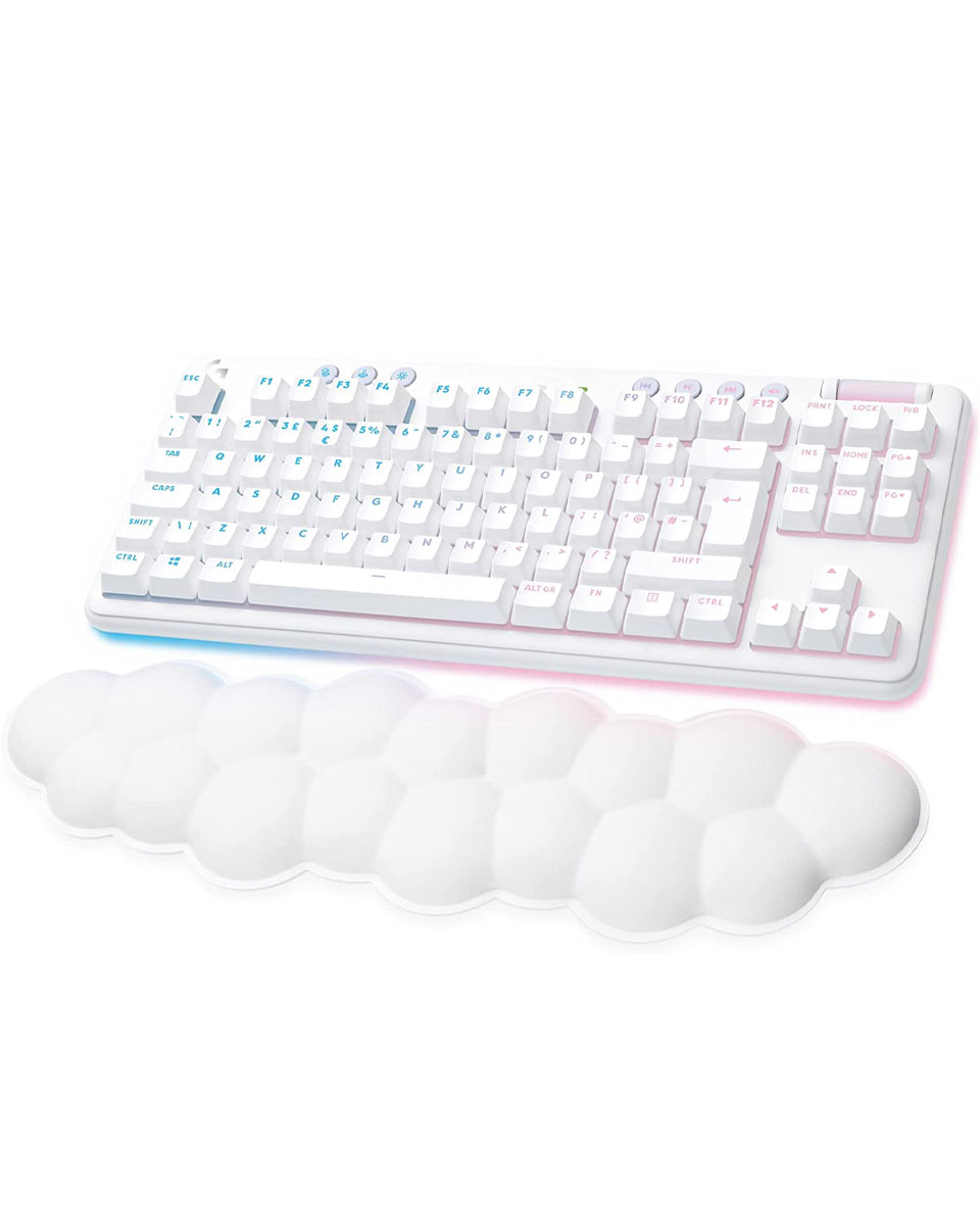 Tastatura Logitech G713 TKL Off-White - GX Brown Tactile 