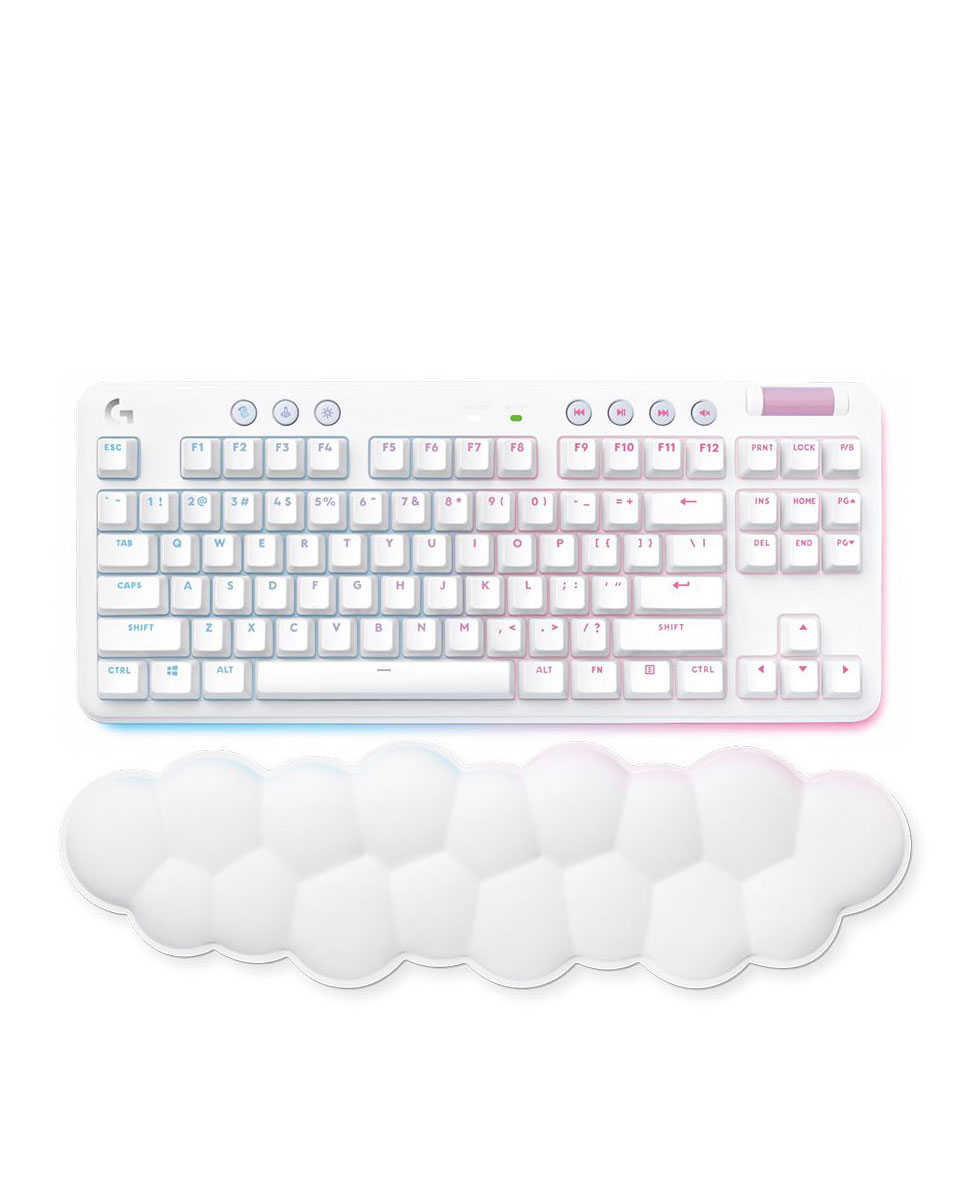 Tastatura Logitech G713 TKL Off-White - GX Brown Tactile 