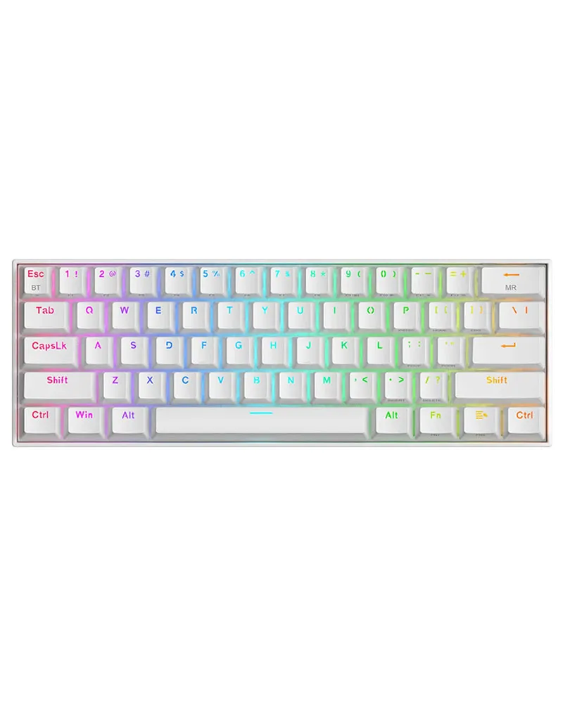 Tastatura Redragon Draconic K530 RGB Pro Bluetooth Brown Switch - White 