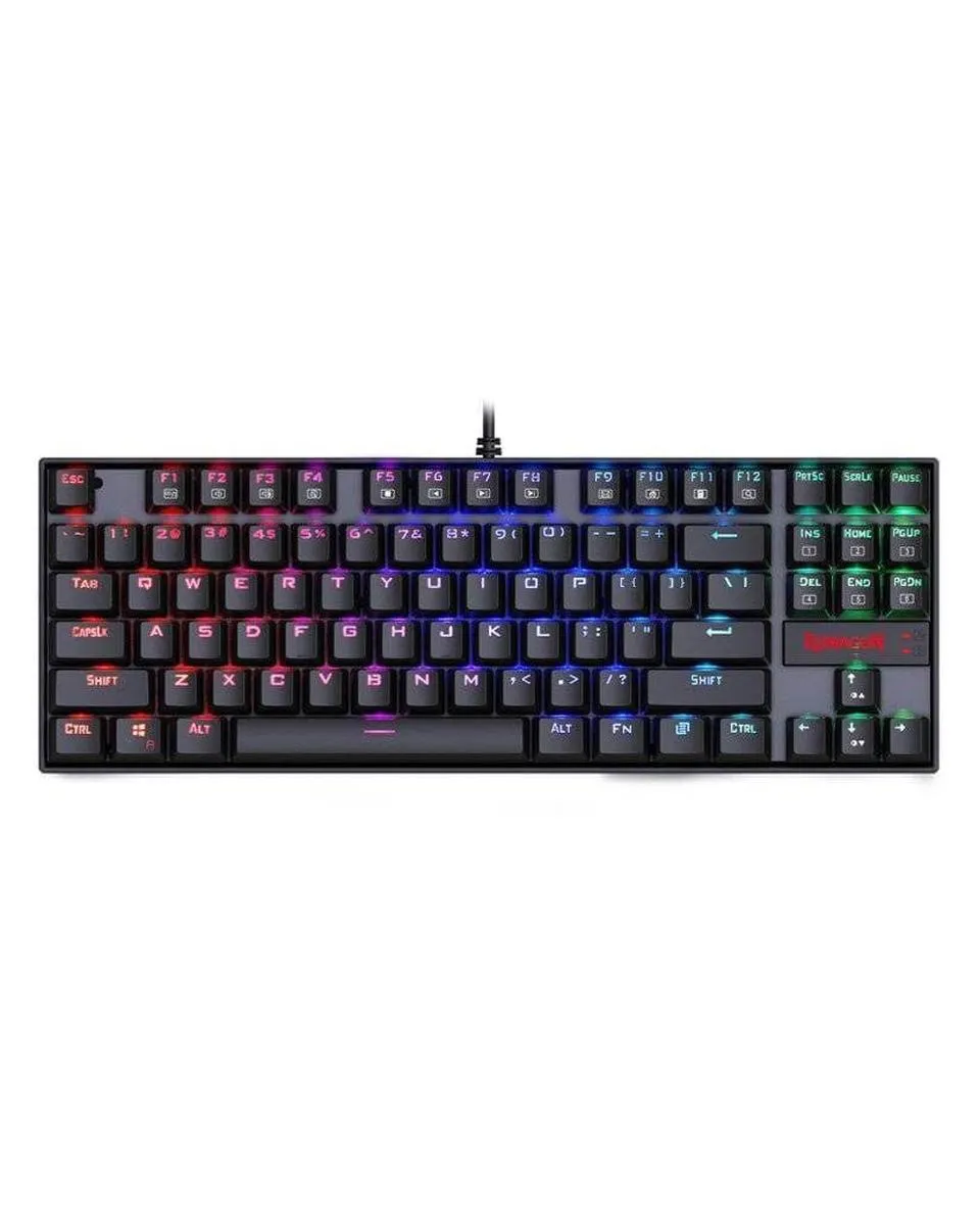 Tastatura Redragon Kumara K552 RGB - Red switch - Black 