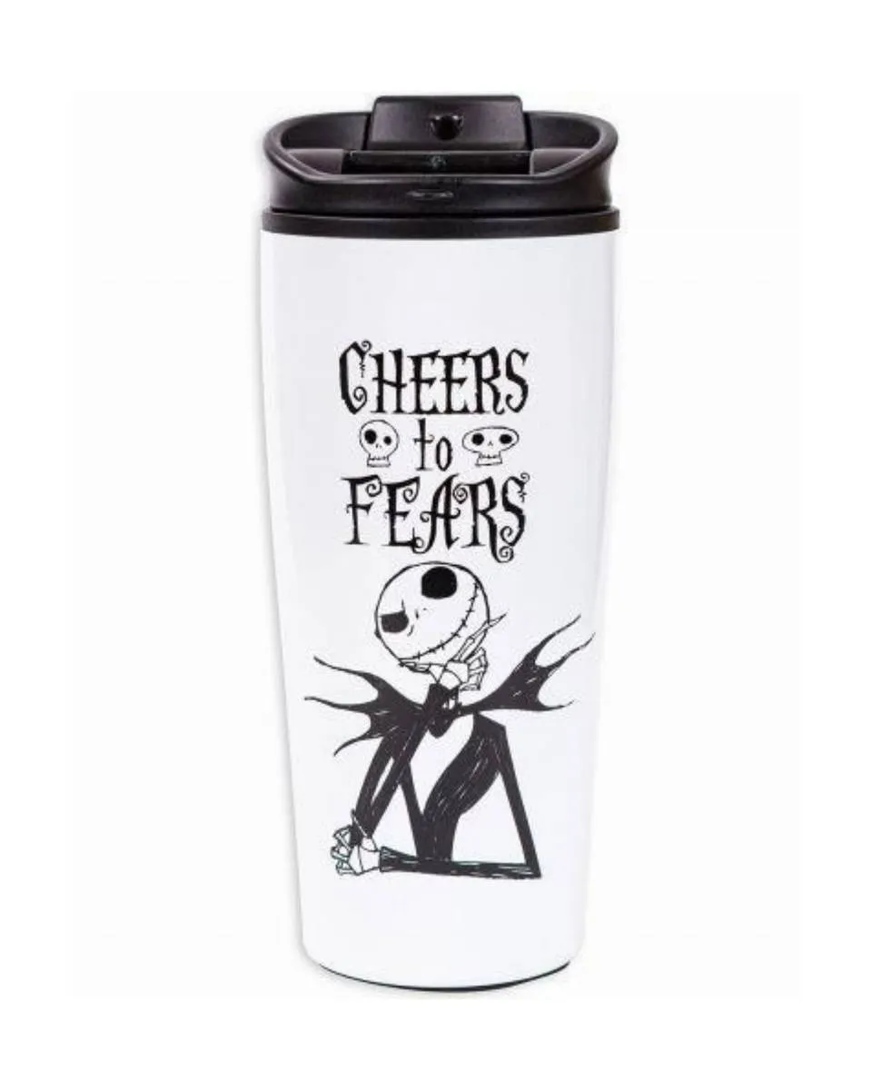 Termos šolja Nightmare Before Christmas - Cheers To Fears - Travel Mug 