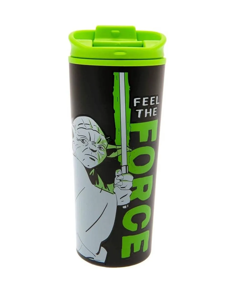 Termos šolja Star Wars - Yoda - Feek the Force - Metal Travel Mug 