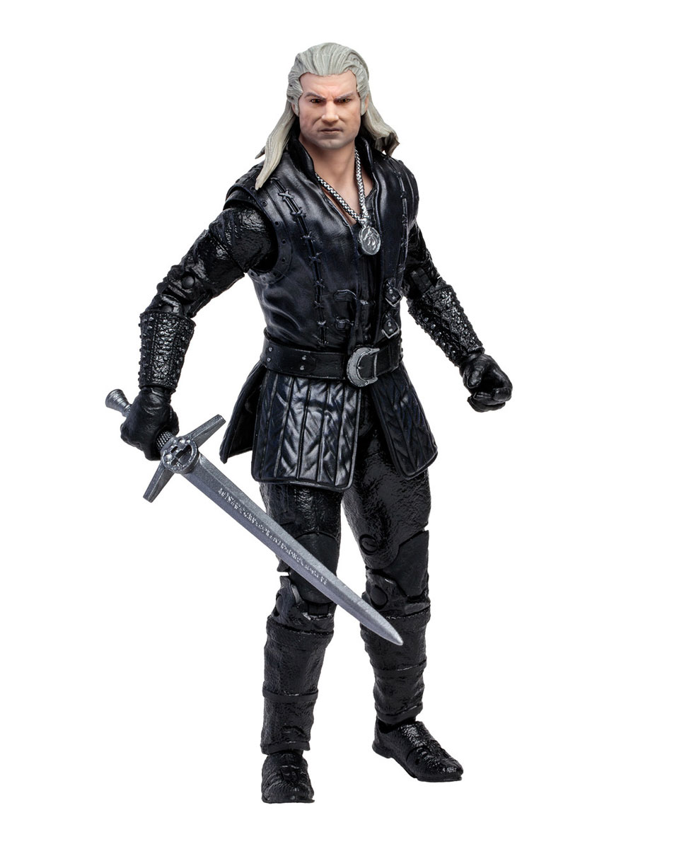 Action Figure Netflix The Witcher - Ciri & Geralt of Rivia 