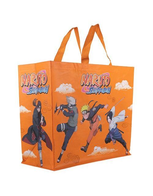 Torba za kupovinu Konix - Naruto Shippuden - Orange 