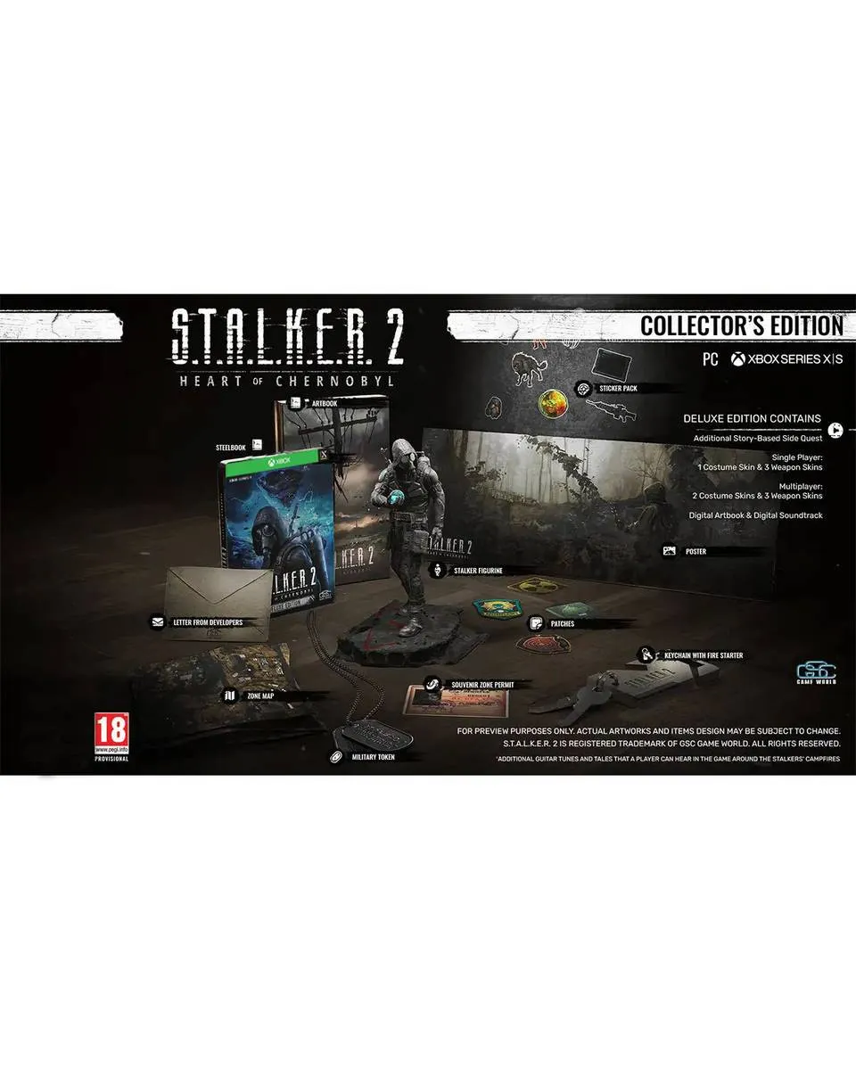 XBOX Series X S.T.A.L.K.E.R. 2 - The Heart of Chernobyl - Collectors Edition