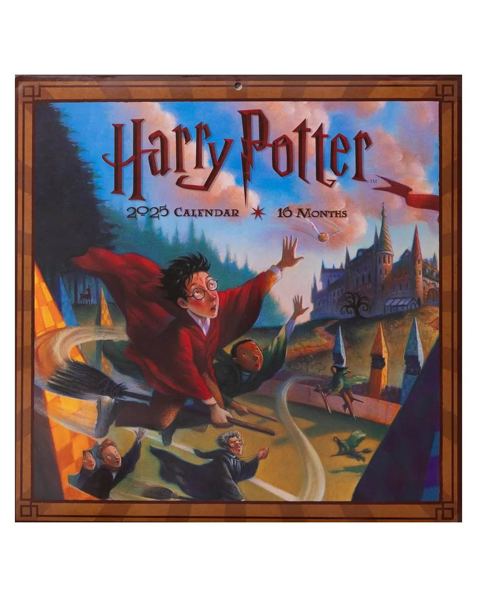 Zidni Kalendar Harry Potter Literary - 2025 Square Calendar 30x30cm 